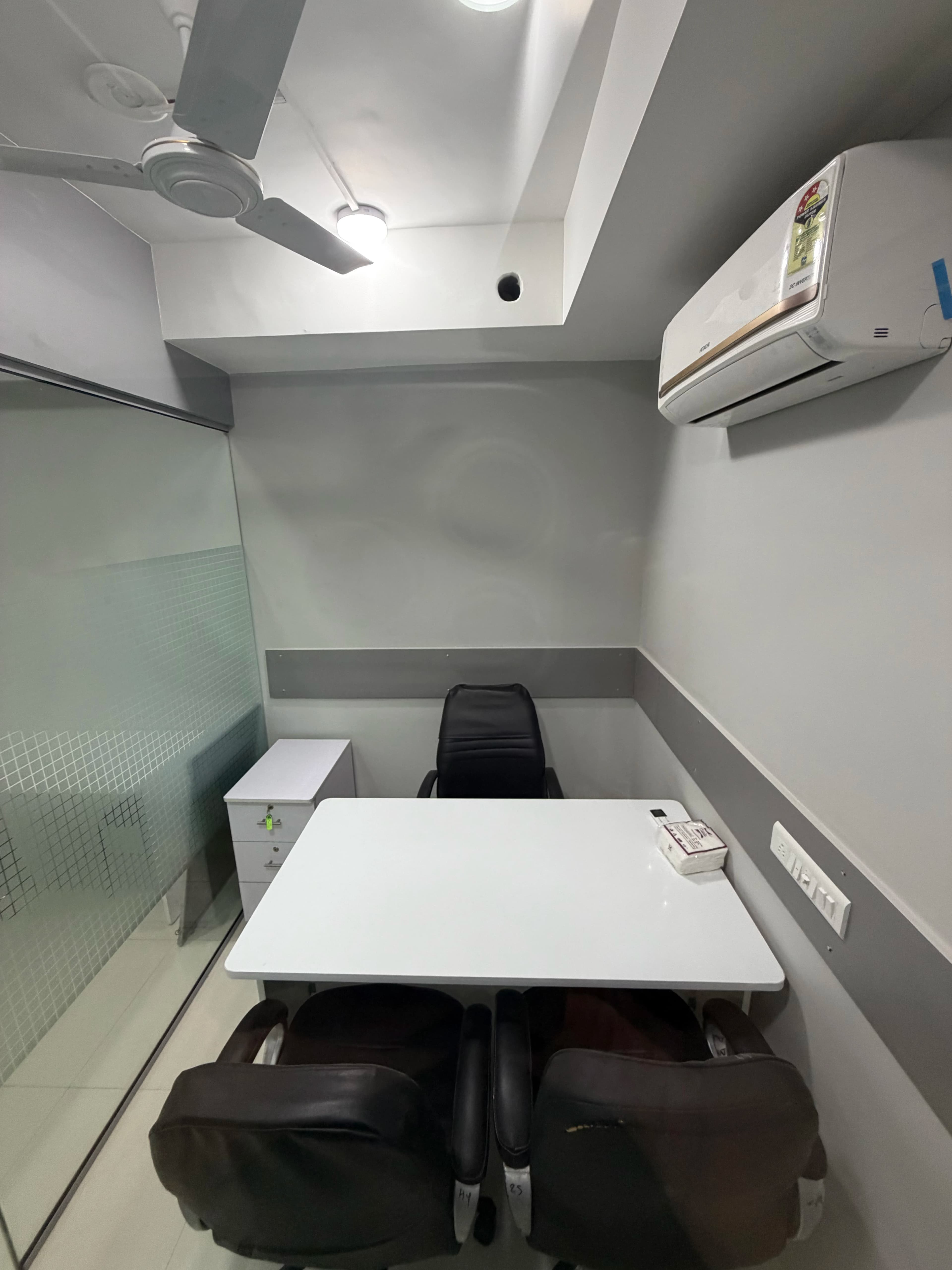 Private cabin interior
